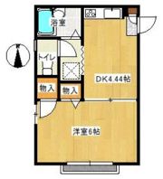 コーポ東雲の間取り画像