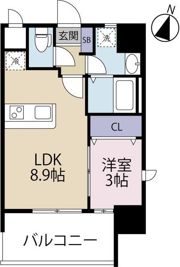 MAYFAIR STATION FRONT PREMIUMの間取り画像