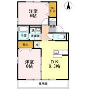 ベイリーフ河部 A棟の間取り画像