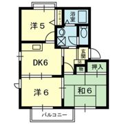 TYハイムⅠの間取り画像