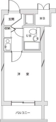 ライオンズテラス武蔵小金井の間取り画像