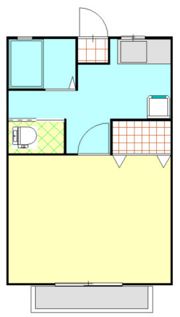 コーポラスKの間取り画像