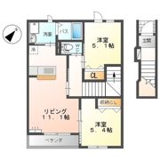 来夢5の間取り画像