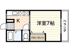 TOMOハイムA棟の間取り画像