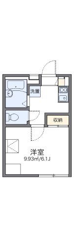 レオパレス豊の間取り画像