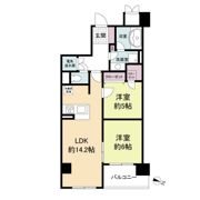グレンパーク梅田北の間取り画像