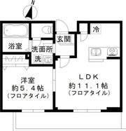 アゼリアガルテン上用賀の間取り画像