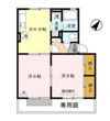 ガーデンコート田崎の間取り画像
