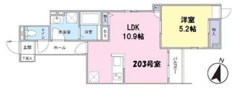 Clair千住の間取り画像