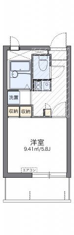 レオパレスおもろまちUの間取り画像