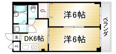 スパークルハイツの間取り画像