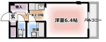 末広マンションの間取り画像