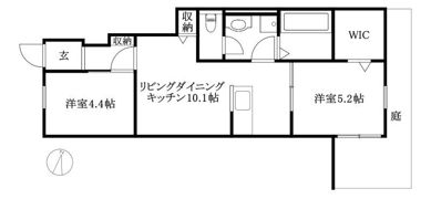EARL’S COURT西垣生の間取り画像