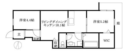 EARL’S COURT西垣生の間取り画像