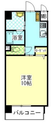 柳町Aマンションの間取り画像