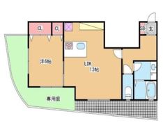 KARIN西山町の間取り画像