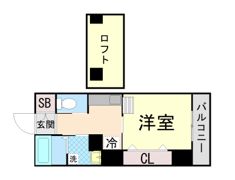 スロープイースタン大内の間取り画像