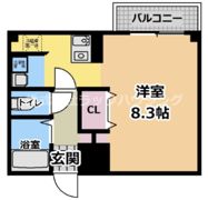 カーサ北本通の間取り画像