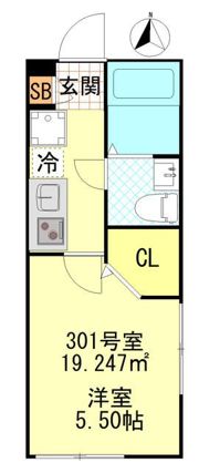 CFジオーレ町屋の間取り画像