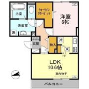 リッシュ宮内 Ⅰの間取り画像