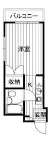 ジョイフルハイツの間取り画像