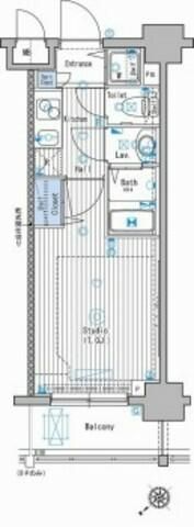 グランド・ガーラ池袋の間取り画像
