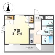 メルヴェールの間取り画像