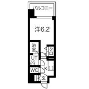 ワールドアイ梅田WESTの間取り画像