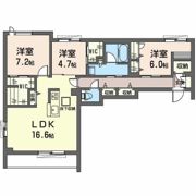 アデーレ尾山台の間取り画像