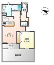 プレシオーザの間取り画像