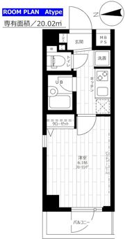 ステージグランデ南麻布の間取り画像