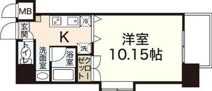 グレイシャス五日市の間取り画像