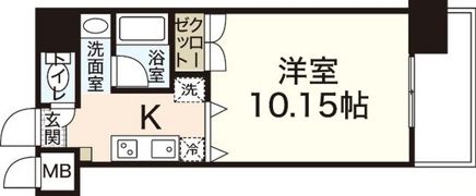 グレイシャス五日市の間取り画像