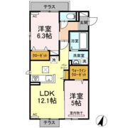 パルティールの間取り画像