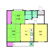 鈴が台団地分譲住宅H棟（鈴が台マンションH棟）の間取り画像