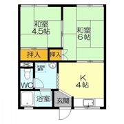 コーポ脇田の間取り画像