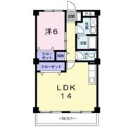 イネス砺波の間取り画像