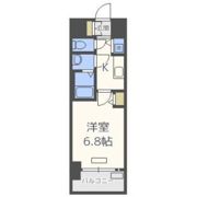 プレサンス立売堀パークシティの間取り画像