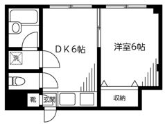 ベルメゾンの間取り画像