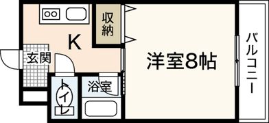 ルーエ祇園の間取り画像