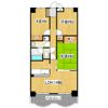 センチュリー時計台Iの間取り画像