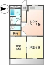 サンシャイン栄の間取り画像