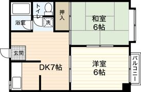 巴コーポラスの間取り画像