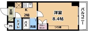 グリーンロード山手の間取り画像