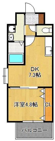ギャラン力丸の間取り画像