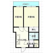 ブルーベイhonjo3の間取り画像