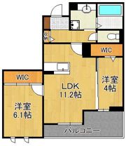 フース コーシェリの間取り画像