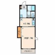 カサブランカNの間取り画像