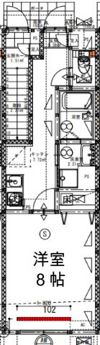 ガーデンヒルズ長者町の間取り画像