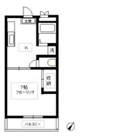 メゾン杉の里の間取り画像